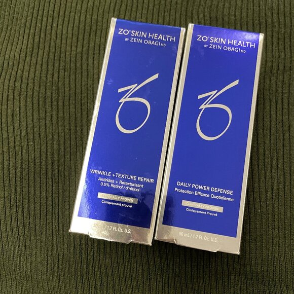 ZO Skin Health Wrinkle + Texture Repair 50ml + Daily Power Defense 50ml - Picture 1 of 1